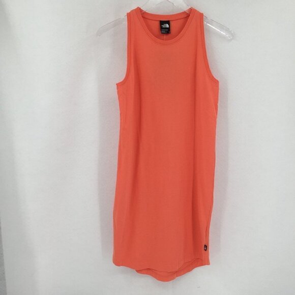 The North face Woodmont dress knit Miami Orange knit hiking casual new XS - Picture 2 of 5